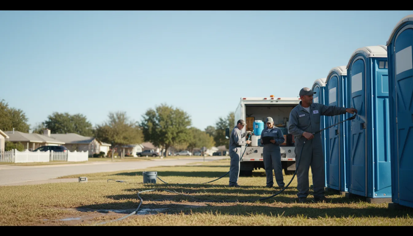 Long-Term Portable Toilet Rental in Glenwood, MN near me
